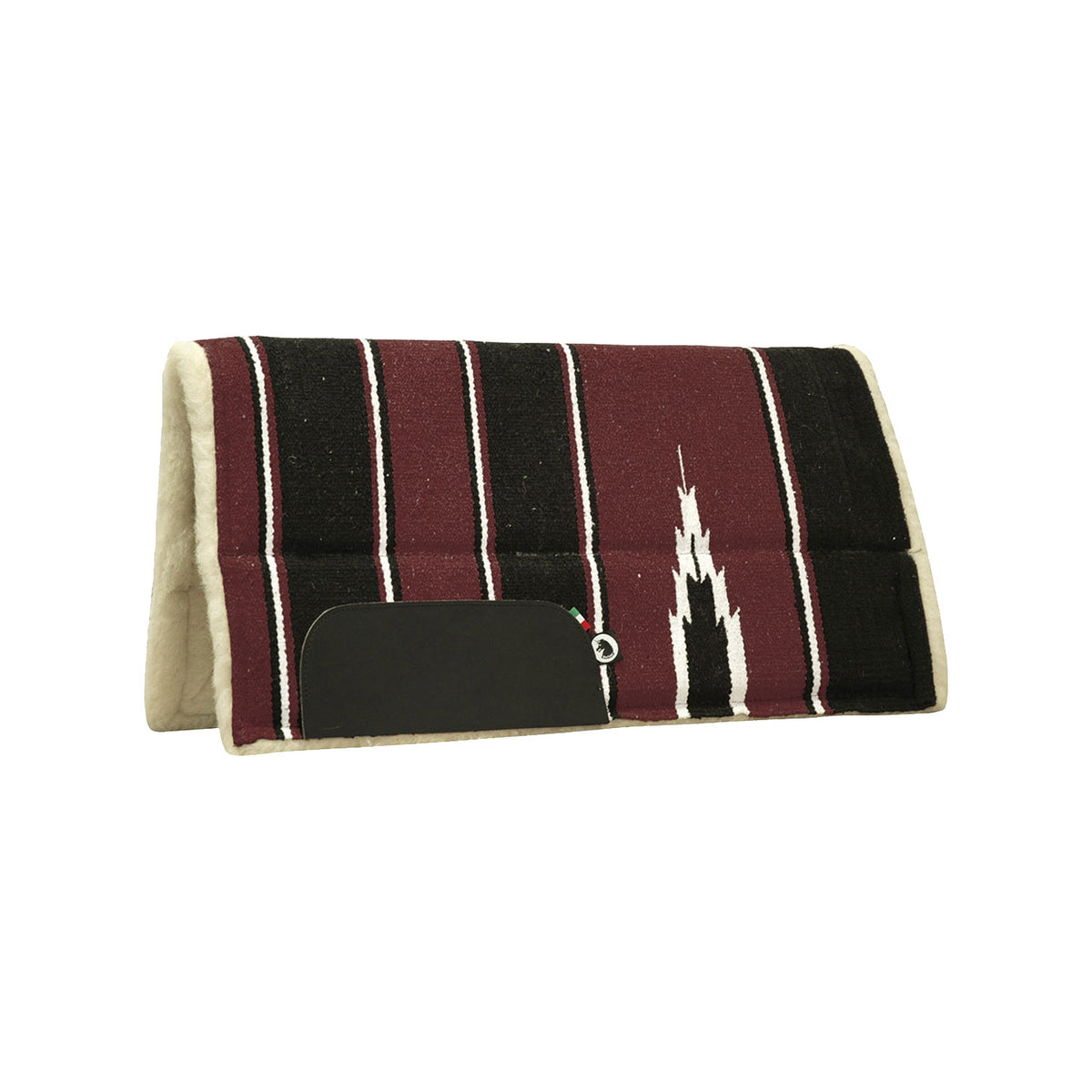 Tapis de selle western Burioni navajo, inserts néoprène, rembourrage laine
