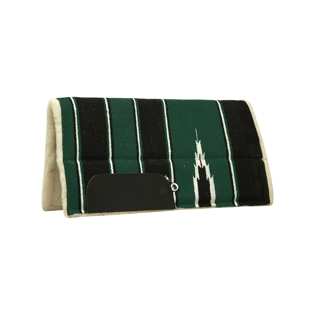 Tapis de selle western Burioni navajo, inserts néoprène, rembourrage laine