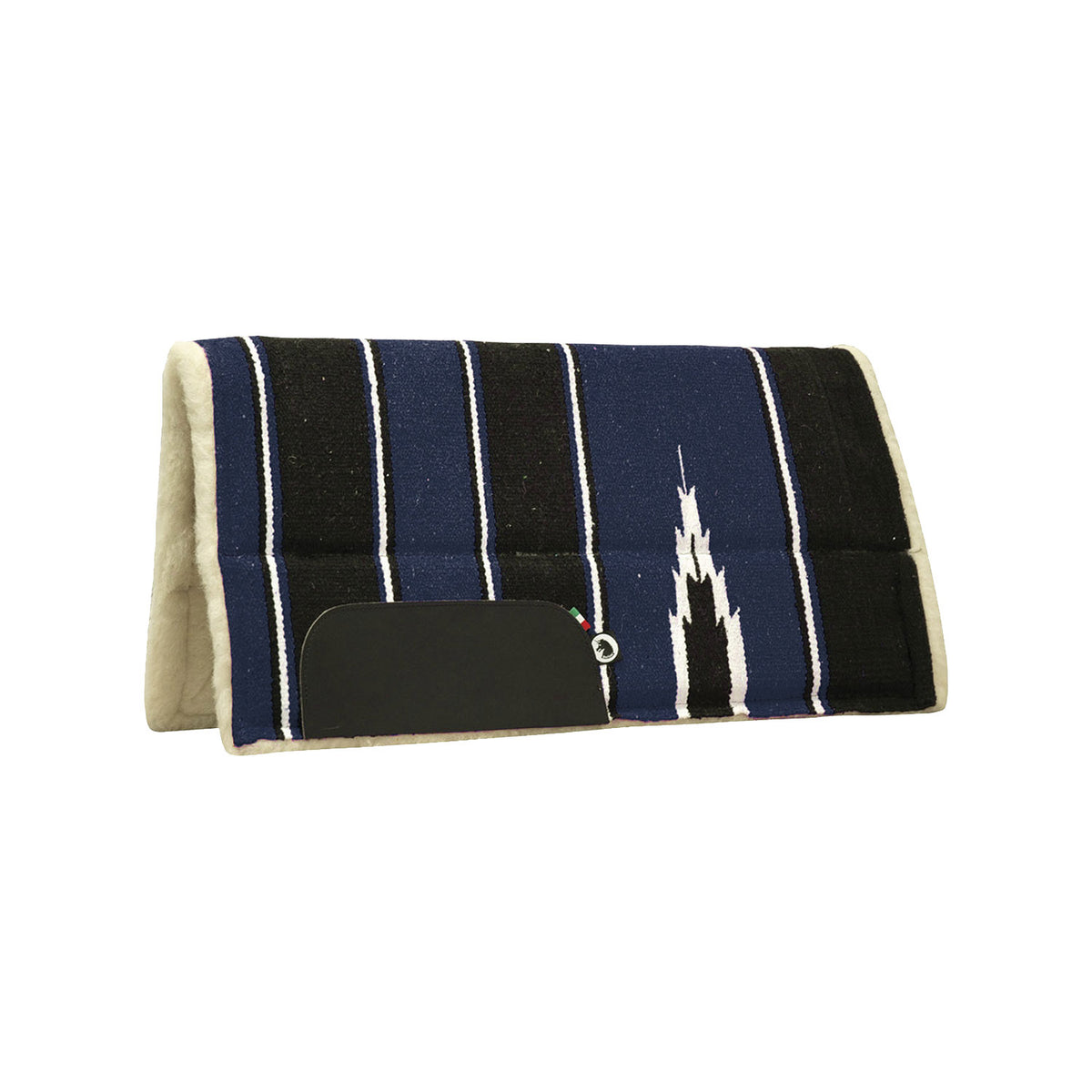 Tapis de selle western Burioni navajo, inserts néoprène, rembourrage laine