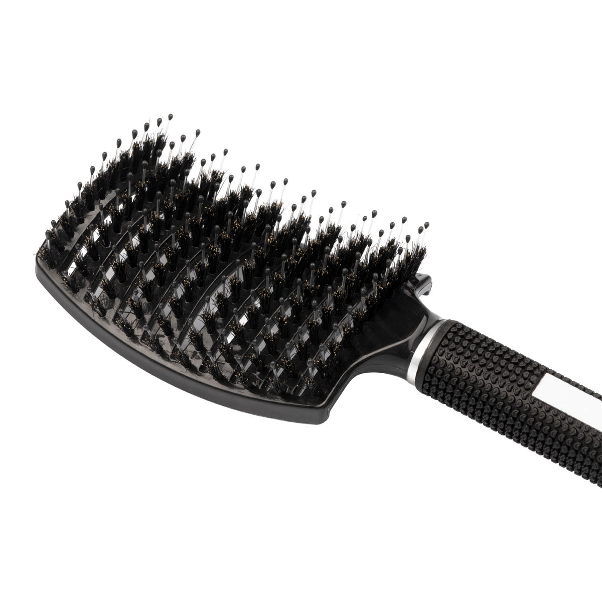 Peigne Supreme 3D Swirl en élastomère souple, 24 cm, noir ou rose