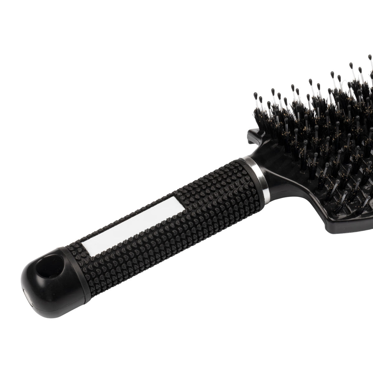 Peigne Supreme 3D Swirl en élastomère souple, 24 cm, noir ou rose