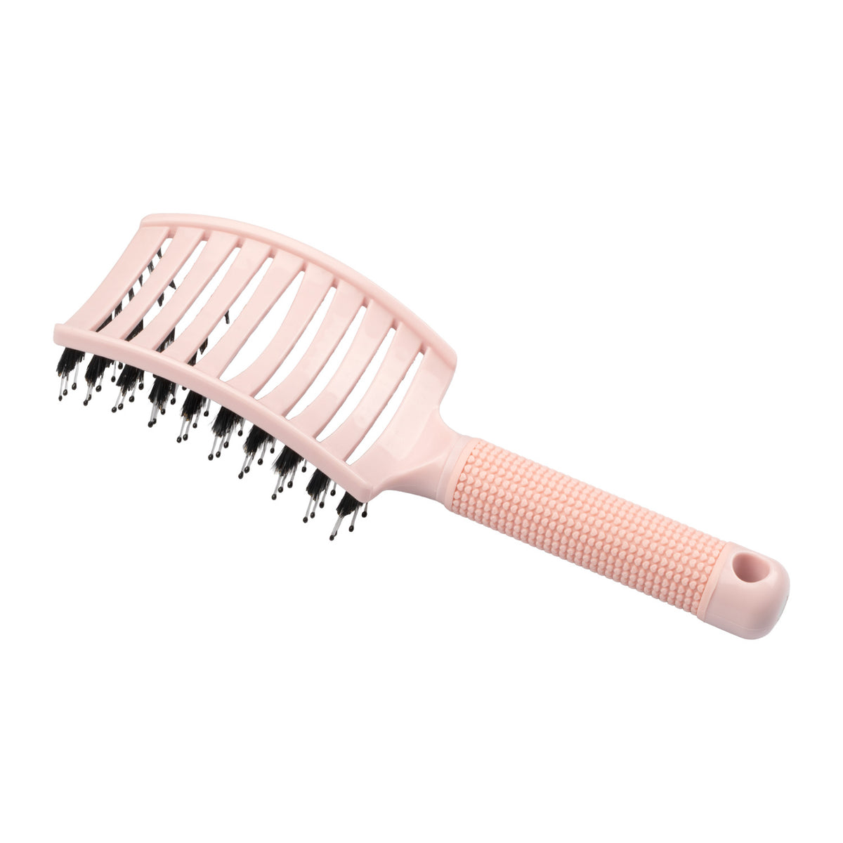 Peigne Supreme 3D Swirl en élastomère souple, 24 cm, noir ou rose