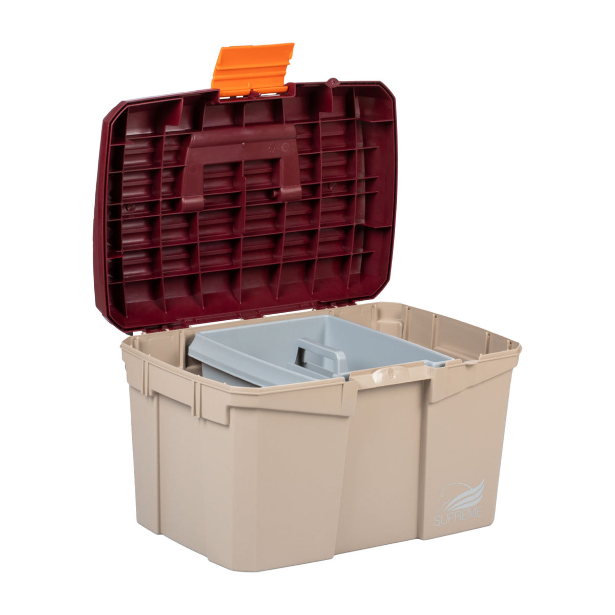 Boîte de pansage Supreme Pony 168 avec plateau, 4 coloris