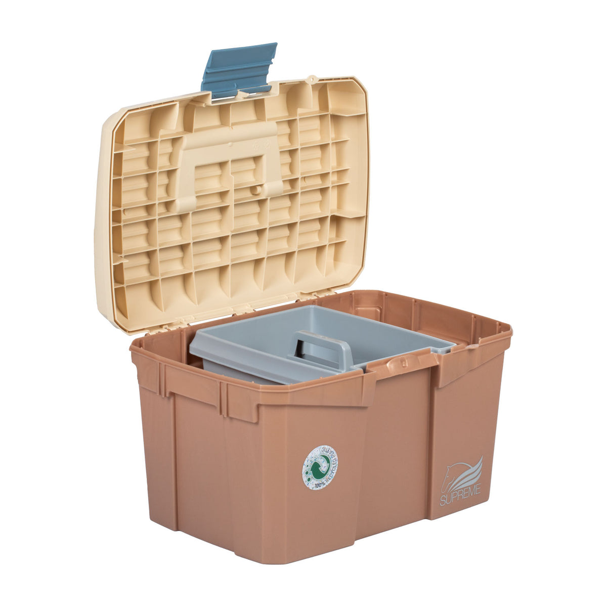 Boîte de pansage Supreme Pony 168 avec plateau, 4 coloris