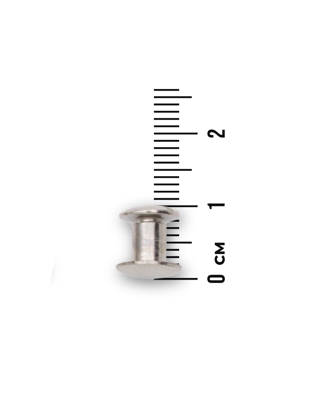 Vis Chicago pour bridon et rênes western, 1 à 1,9 cm, à l'unité