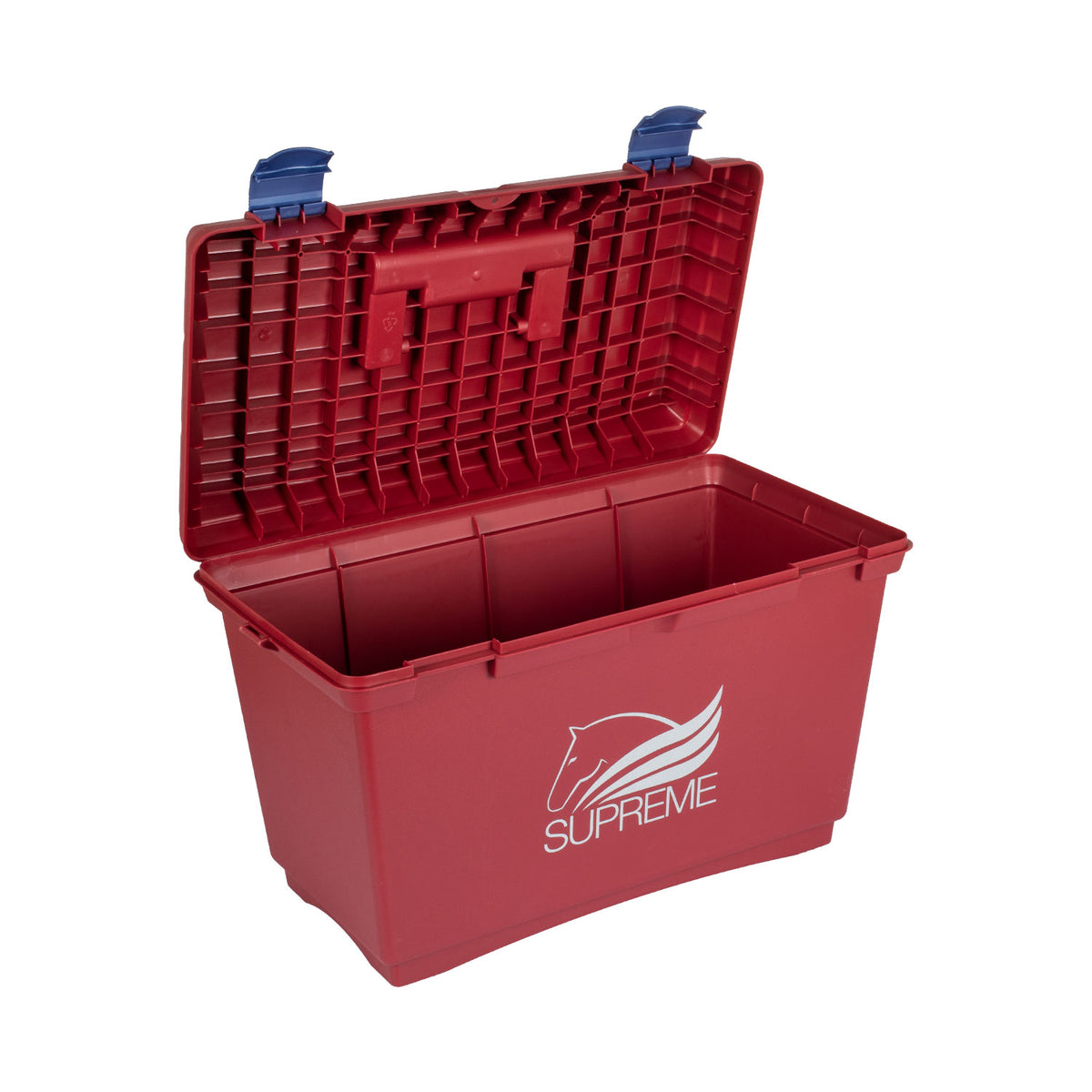 Grand coffre de pansage Supreme 159/1E, double plateau, 56 cm