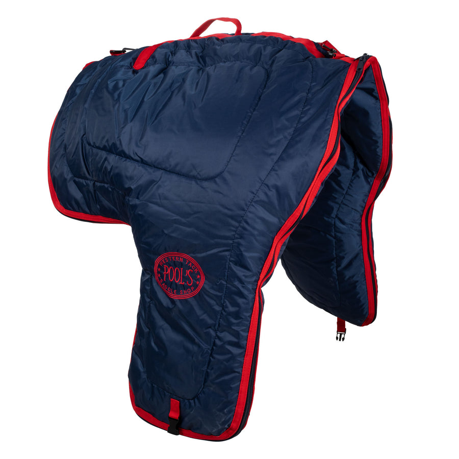 Sac de transport pour selle western Pool's en nylon matelassé