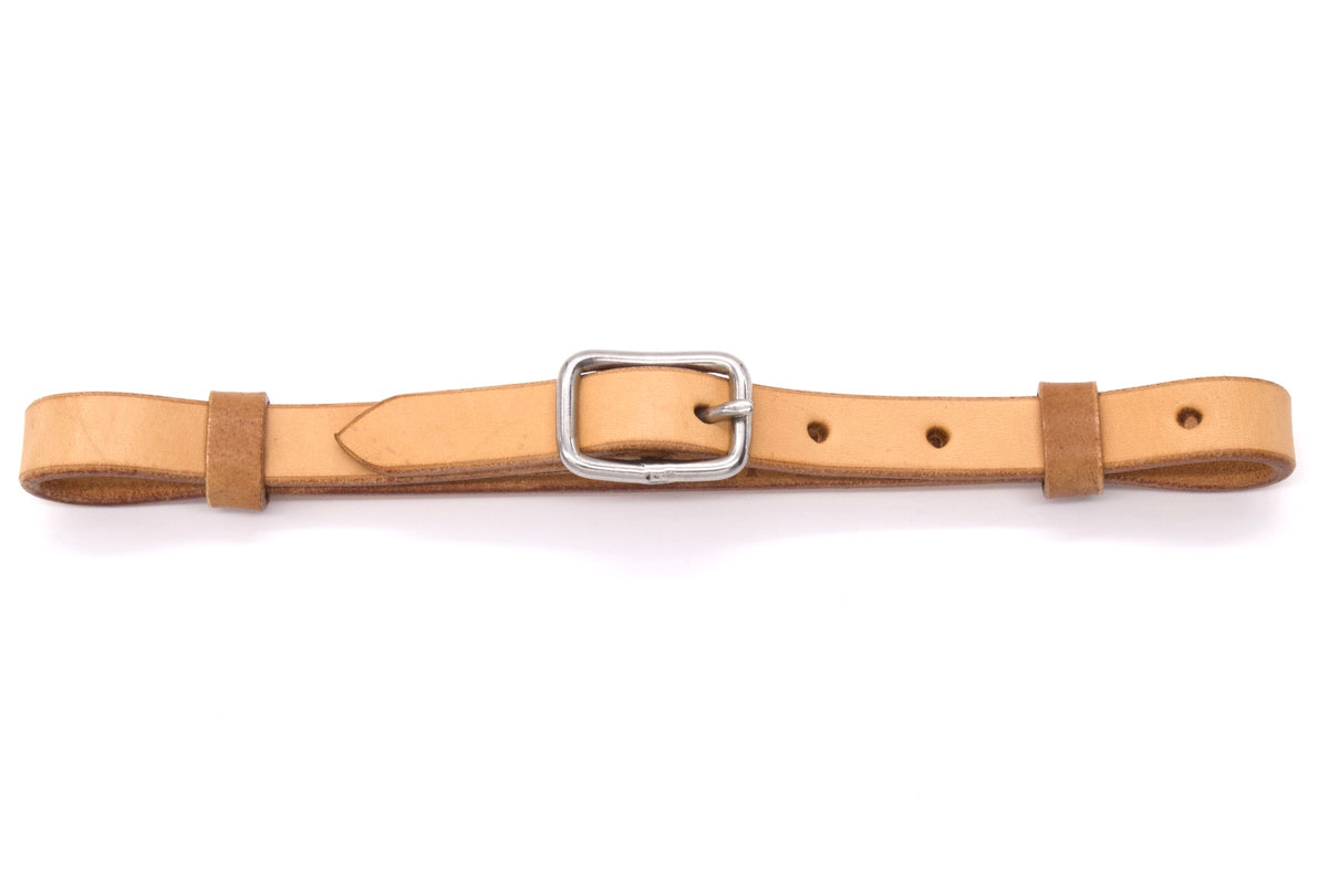 Courroie de gourmette en cuir pour mors western, 4 coloris