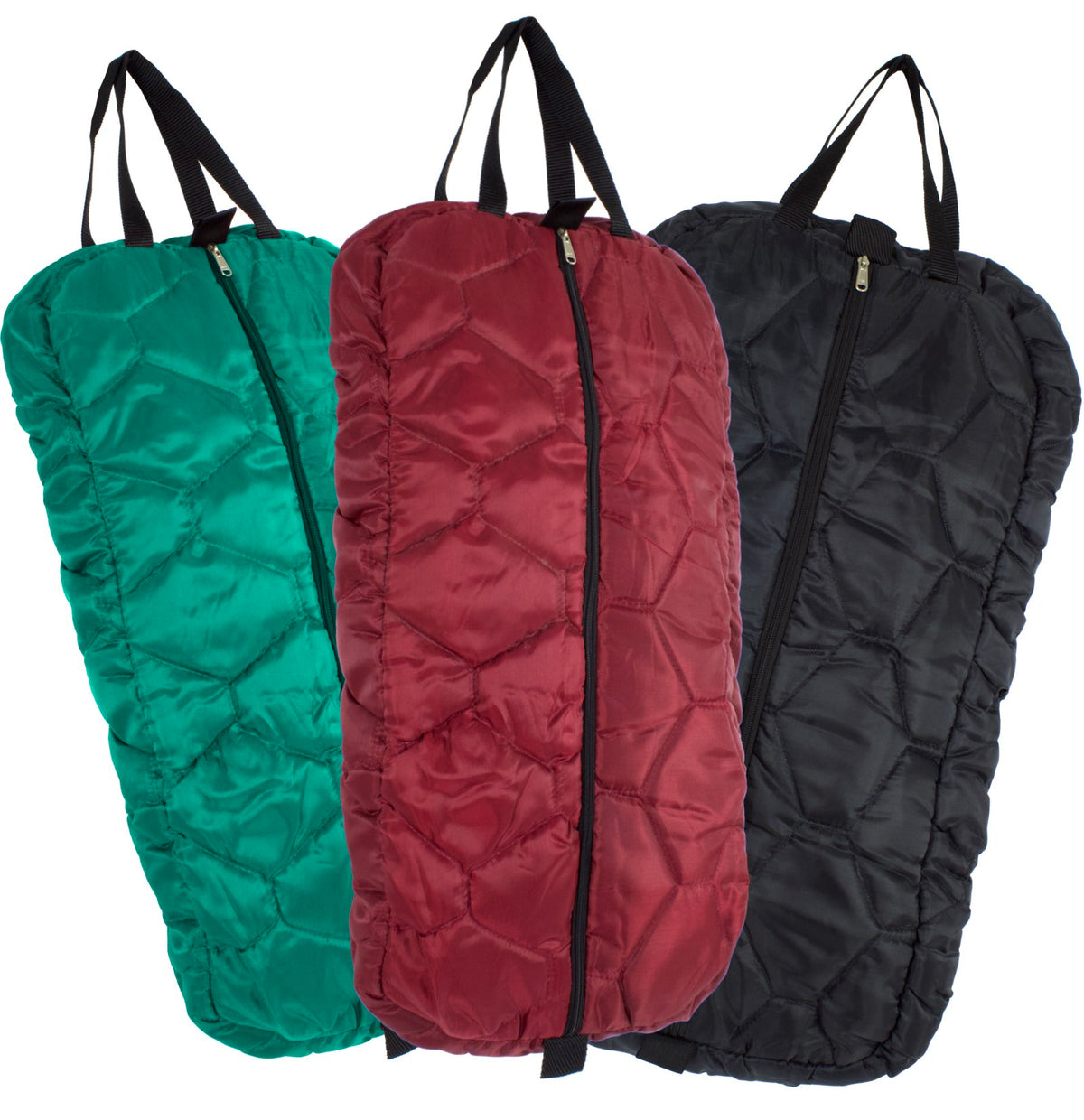 Housse de bridon matelassée en nylon, 70 x 35 x 10 cm, 3 coloris