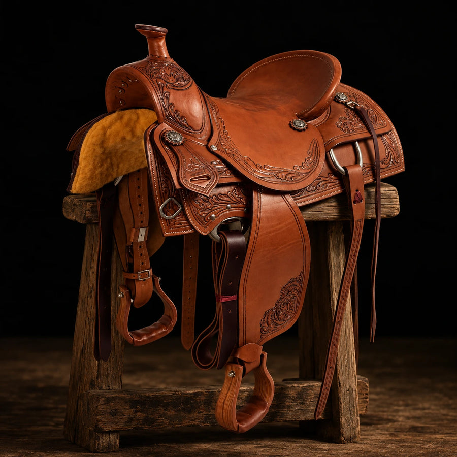 Selle de travail McBryan WPRO Flower – vue d'ensemble (photo d'atelier)