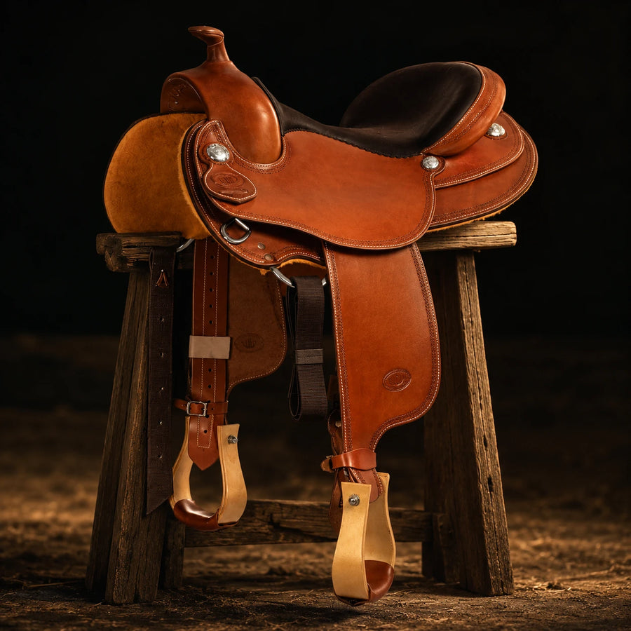 Selle western Westwood Basic tout usage – vue d'ensemble (photo d'atelier)